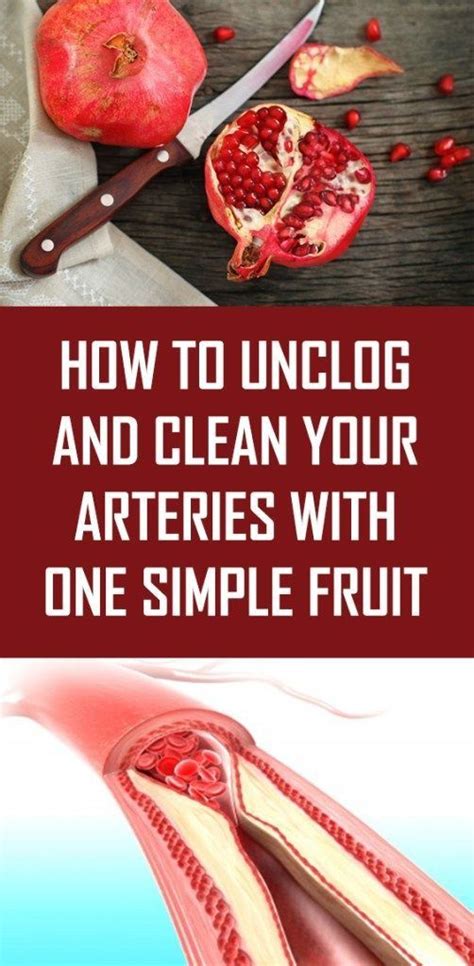 <b>How to Clean Your Arteries With One Simple Fruit</b> – By Sayer Ji The future of cardiovascular disease prevention and treatment will not be found in <b>your</b> medicine cabinet, rather in <b>your</b> kitchen cupboard or in <b>your</b> back yard growing on a tree Pomegranate Found To Prevent Coronary Artery Disease Progression. . How to clean your arteries with one simple fruit